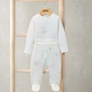Clothing Sets: Mamas and Papas Night Sky Bodysuit & Leggings Set - 2 Piece Set
