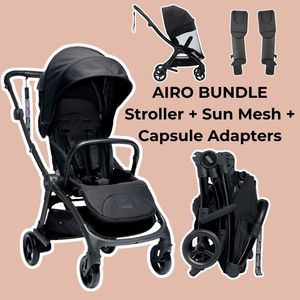 Mamas and Papas Airo Black Bundle