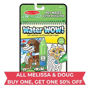 Eos Toys: Melissa and Doug Water Wow Pet Mazes - ONLINE ONLY *CLEARANCE*