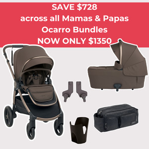 Mamas and Papas Ocarro 2 Stroller + Carrycot - Crema