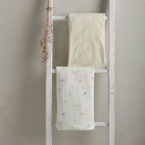 Mamas and Papas Dream Upon a Cloud Cotbed Fitted Sheet (Pack of 2)