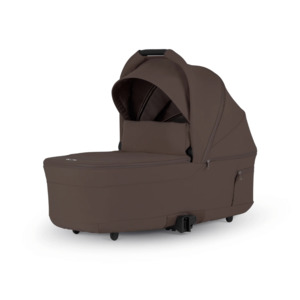 Silver Cross Nia Folding Cabin-Approved Carrycot - Chocolate - PRE-ORDER