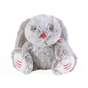 Kaloo Grey Leo Rabbit Musical Toy