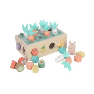 Gift Ideas For 2 Years: Bubble Wooden Vegetable Sorting Garden