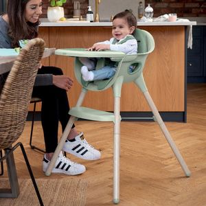 End Of Season Feeding Sale: Mamas and Papas Juice Highchair - Eucalyptus