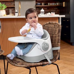 Mamas and Papas Bud Booster Seat - Pebble Grey