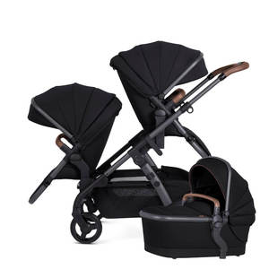 Silver Cross Wave 3 Seat, Carry Cot & Tandem Seat Bundle - Licorice *PRE-ORDERS &hellip;