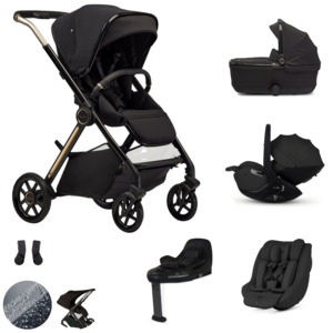 Silver Cross Reef 2 Stroller Ultimate 360 Family Car Seat Bundle - Espresso *Pre&hellip;