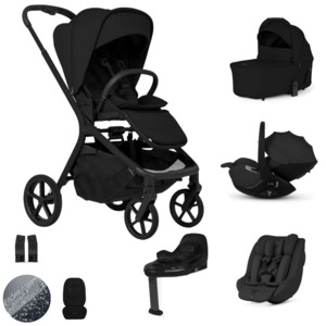 Silver Cross Breez Lightweight Stroller Ultimate 360 Family Car Seat Bundle  - O&hellip;