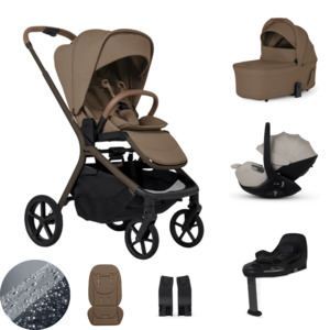 Silver Cross Breez Lightweight Stroller Ultimate 360 Car Capsule Bundle - Maple &hellip;