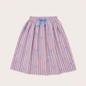 General: OLIVE AND THE CAPTAIN - BLUE BOWS HADLEY MIDI SKIRT