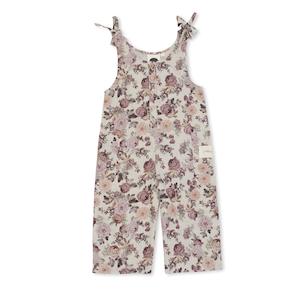 Playsuits Rompers: KAPOW VINTAGE DAHLIA WIDE LEG OVERALLS