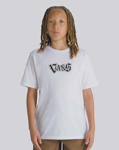 Vans Footwear: VANS - SHATTERED SS TEE WHITE