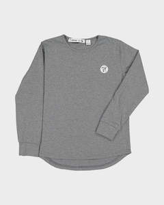 Radicool Dude: RADICOOL - RADTRIBE LS TEE IN CHARCOAL