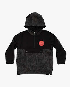 Jackets: BAND OF BOYS - BLACK GRADIENT SMILE PADDED JACKET