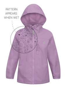 Jackets: THERM SPLASHMAGIC RAINSHELL JACKET - DUSTY LAVENDER