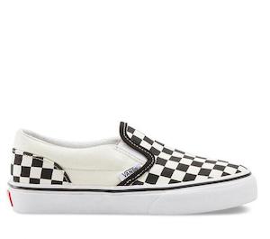 Christmas Want: VANS KIDS CLASSIC SLIP ON BLACK & WHITE CHECKERBOARD