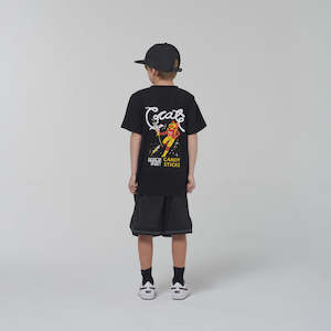 CRATE - KIDS X SPACEMAN CANDY SCRIPT TEE - BLACK