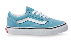 Queens Birthday Weekend: VANS KIDS OLD SKOOL- DELPHINIUM BLUE/TRUE WHITE