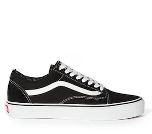 VANS KIDS OLD SKOOL BLACK/TRUE WHITE