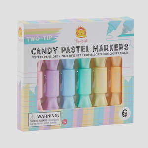 TIGER TRIBE Two Tip Candy Pastel Markers