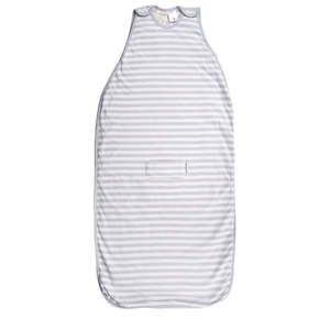 WOOLBABE 3 SEASONS SIDE ZIP SLEEPING BAG - Pebble 3-24m