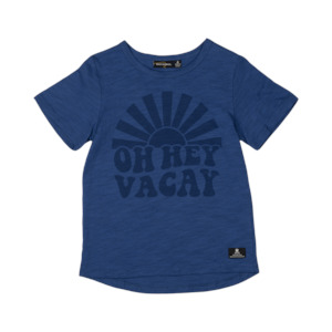Specials Boys: ROCK YOUR KID Oh Hey Vacay T-Shirt - Blue