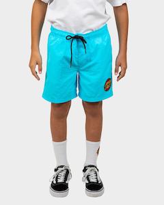 Specials Boys: SANTA CRUZ  Cruzier Shorts - Classic Dot - Turquoise