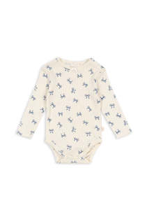 All Baby: KONGES SLØJD - MINNIE BODYSUIT BOW BLEU