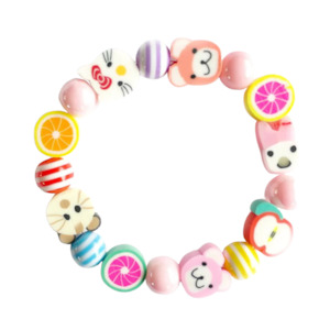 Jewellery 1: LAUREN HINKLEY - FURRY FRIENDS ELASTIC BRACELET