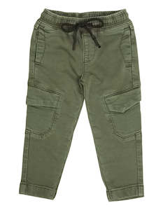 Animal Crackers: ANIMAL CRACKERS - STUDIO PANT KHAKI