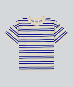 Sonnie: SONNIE - REMY TEE BLUE STRIPE