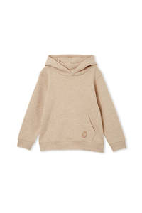 Milky: MILKY KIDS - TRUE NATURAL MARLE FLEECE HOOD