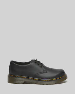 Dr Martens: DR MARTENS Juniors Lace Shoe Black Softy