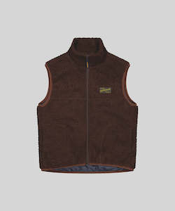 Sonnie: SONNIE - FLEECE VEST - COCOA
