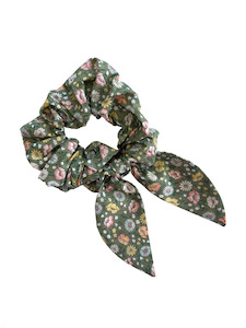 ELMA BOW SCRUNCHIE- LIBERTY VERONICA