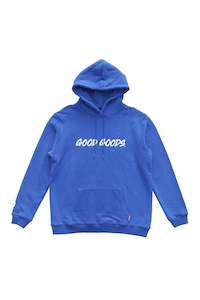 Good Goods: GOOD GOODS - ROCKY HOOD SIGN OFF ROYAL BLUE