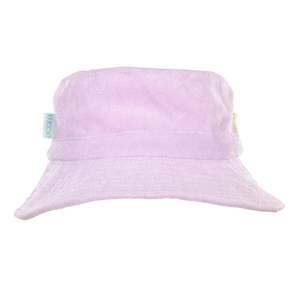 Acorn: ACORN - LAVENDAR TERRY TOWELLING BUCKET HAT