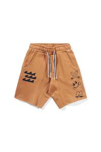 All Boys: MUNSTER - BRANDED SHORT ALMOND