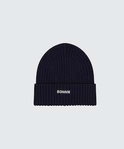 Sonnie: SONNIE - COTTON BEANIE INK