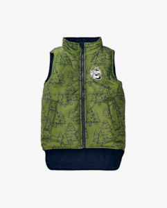 BAND OF BOYS - WILD CHILD REVERSIBLE PUFFER VEST