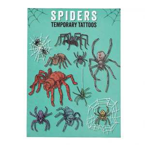 Rex London: REX LONDON TEMPORARY TATTOOS - SPIDERS