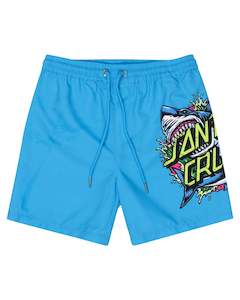Sale: SANTA CRUZ - SHARK DOT BOARDSHORT TURQUOISE