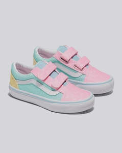 VANS OLD SKOOL V PASTEL GLITTER MULTI