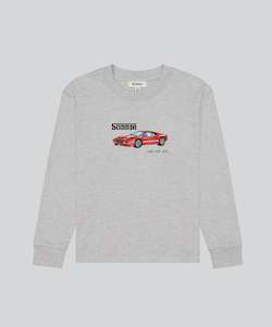 Sonnie: SONNIE - FERRARI LS TEE GREY MARLE