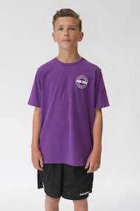 Good Goods: GOOD GOODS - READY SET TEE PURPLE
