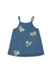 All Girls: KONGES SLØJD - MAGOT SEQUIN STRAP DRESS AMARENA SEQUIN