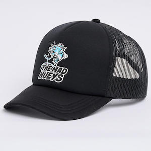 The Mad Hueys: THE MAD HUEYS - GREAT BITE SHARK FOAM TRUCKER BLACK