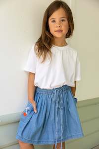 Alex Ant 1: ALEX & ANT - LAURA SKIRT CHAMBRAY