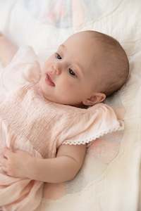 ALEX & ANT - ALICE PLAYSUIT PETAL PINK